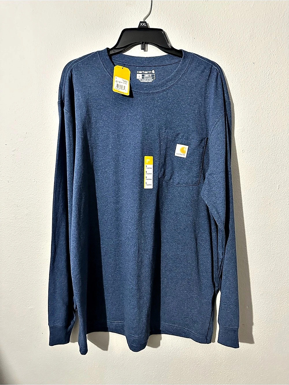 Carhartt Loose Fit Heavyweight Long-Sleeve Pocket T-Shirt K126 Long Sleeve